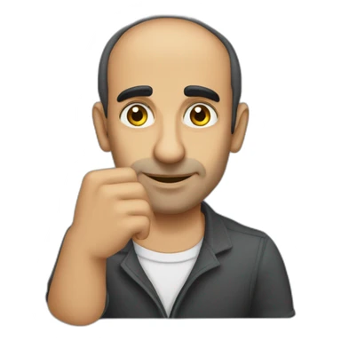 Zemmour qui montre du doigt sticker