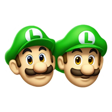 Mario and Luigi sticker