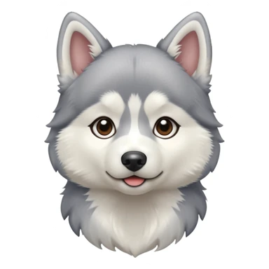 Pups husky sticker