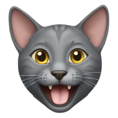 happy korat cat sticker