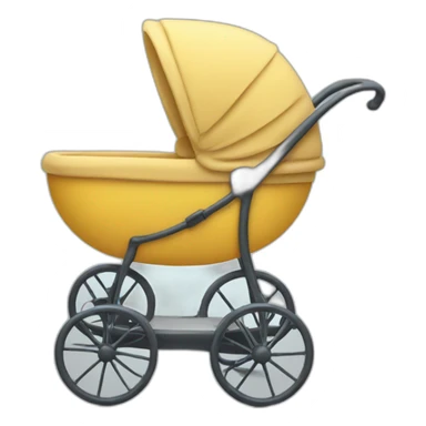 Running pram sticker