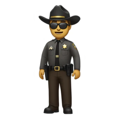 deputy sheriff sticker