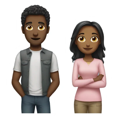 2 girls 1 tall guy sticker