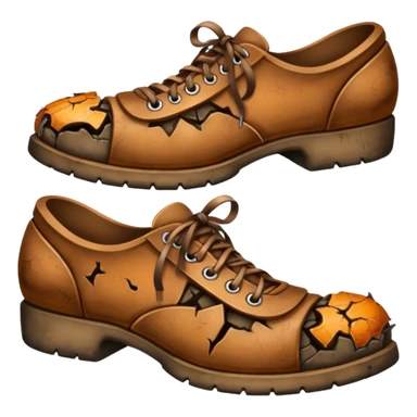 rotten shoes sticker