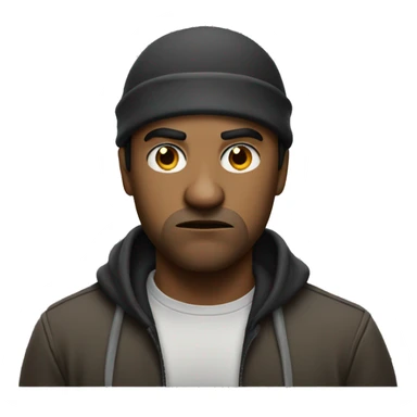 annoyed thug sticker