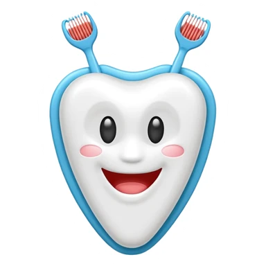 dental floss picks  sticker