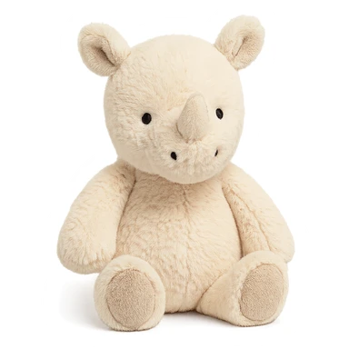 jellycat stuffed plush baby white rhinoceros sticker
