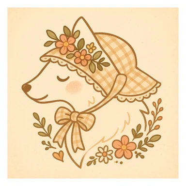 Give the Overwolf logo a cute cottagecore makeover sticker