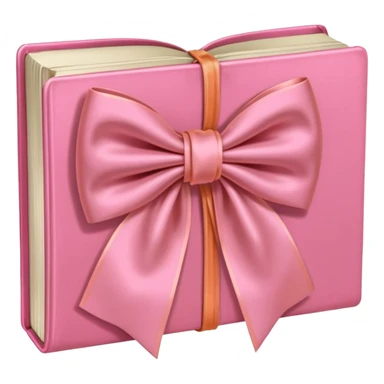 switch it so its pink bow really light orange book sticker