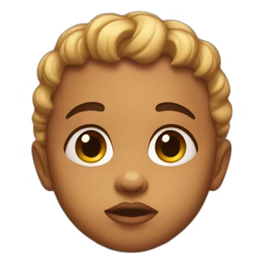 serious baby sticker