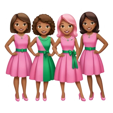 Alpha kappa alpha sorority sticker