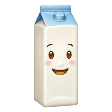 brique de lait sticker