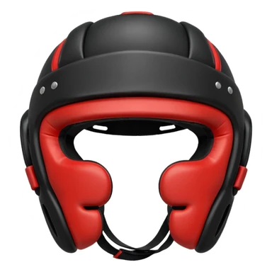 MMA headgear object icon, protective sparring helmet, padded texture, 3D cartoon, mobile game icon style, centered, clean background, no text, no watermark
 sticker