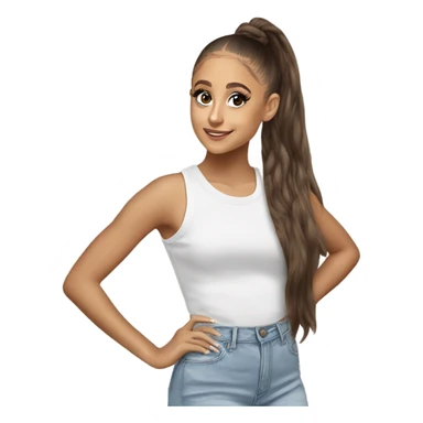 Hyper Realistic - Ariana Grande photo  sticker