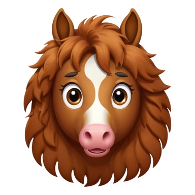 Confused horse with question marks Make it more funny  sticker