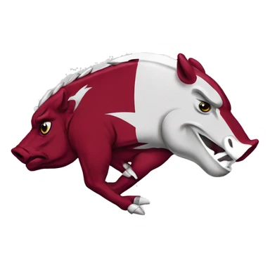 Arkansas razorback sticker