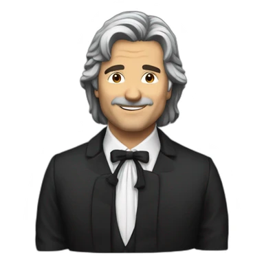 Christian clavier sticker