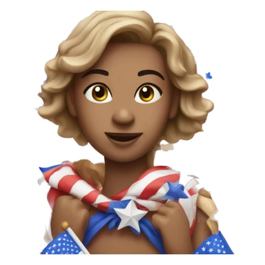 fourth of july  sticker