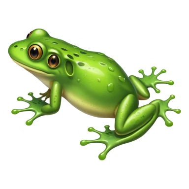 Patita de rana  sticker