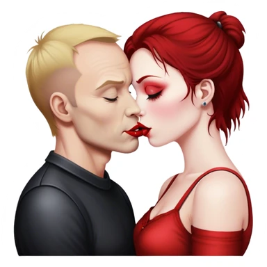 sting from band "the police" kissing kiving shields from band "my bloody valentine" sticker