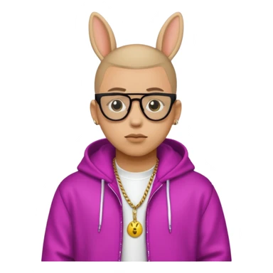 bad bunny sticker