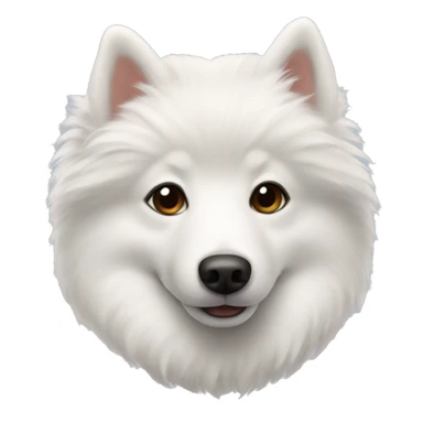 mini american eskimo sticker