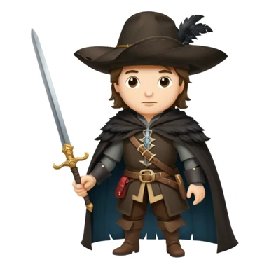 Musketeer sticker