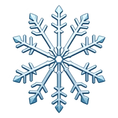 Snowflake Pattern sticker