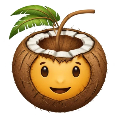 Coconut sticker
