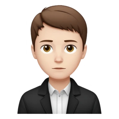 Connor from detroit become human sticker