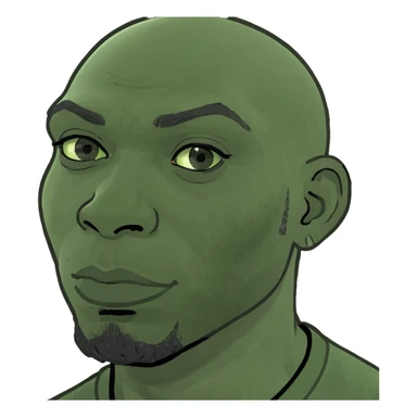 Black man in cotton fields  sticker