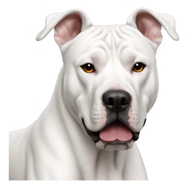 Dogo Argentino Dog Breed Full Body sticker