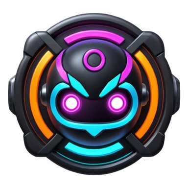 Make a Gaming logo and then put some Robotic background design with it then put my name SAYUTI at the front sticker