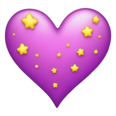 pink-and-purple-heart-with-yellow-sparkles sticker