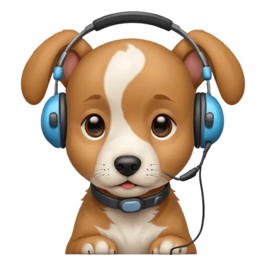 Puppy day dreaming at computer about his girlfriend  sticker