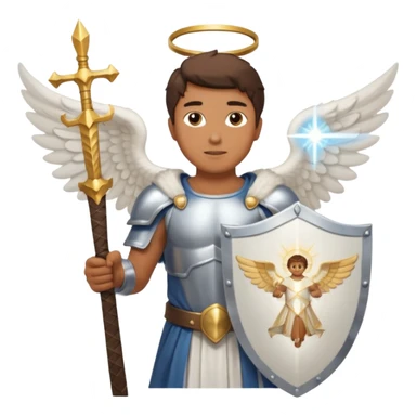 - 🛡️ Shield – symbolizing protection
- ⚔️ Sword – representing spiritual warfare
- 👼 Angel – the heavenly messenger
- ✨ Sparkles – highlighting his glory sticker
