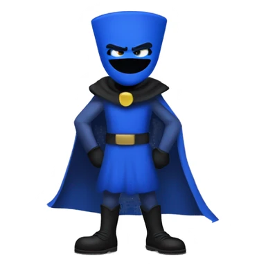 Grover Disney Villain:
The Blue Blur
A speed-obsessed, sly villain with a flair for the dramatic, The Blue Blur steals valuables Wearing a tattered cape and always moving at breakneck speed, sticker
