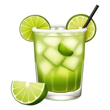 caipirinha Brazilian fruit drink  sticker