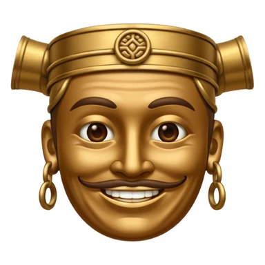 sanxingdui bronze man emoji sticker