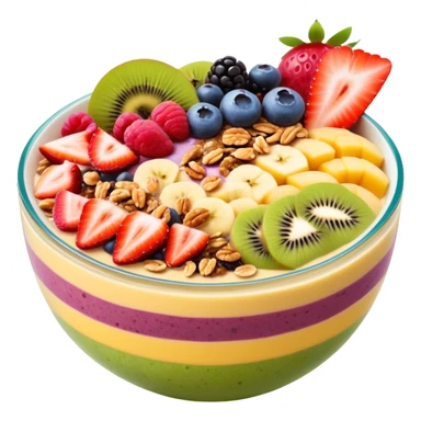 Smoothie bowl sticker
