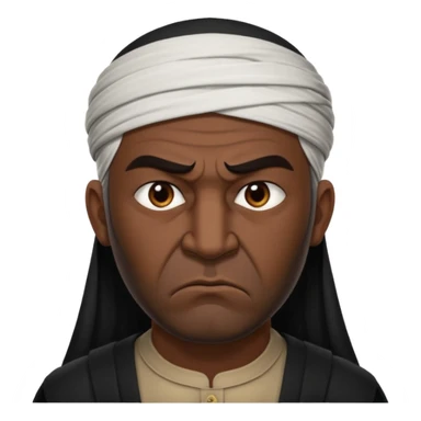 angry Iraqi, in profile sticker
