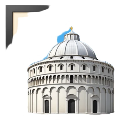 battistero campo dei miracoli sticker