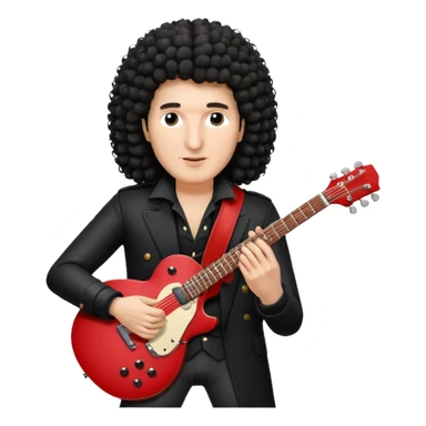 Brian may avec red special 1975 sticker
