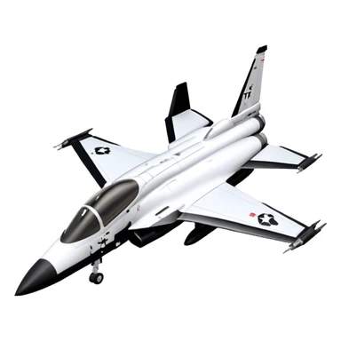 Jet Trainer - T-38 Talon - Northrop Grumman (Model Year: 2021) (Iconic colour: White and black) sticker