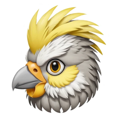 cockatiel bird sticker