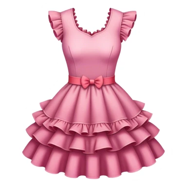 dress ruffles realistic  sticker