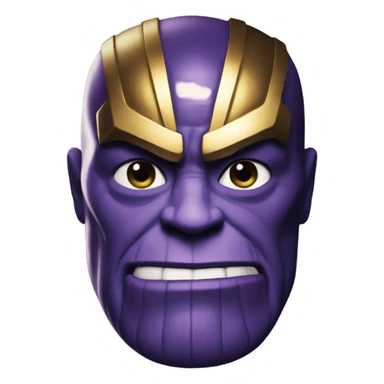 thanos from squid game sticker