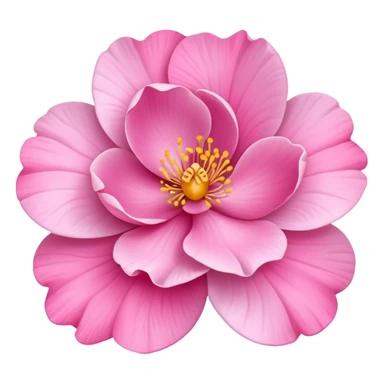 Pink chaina rose sticker
