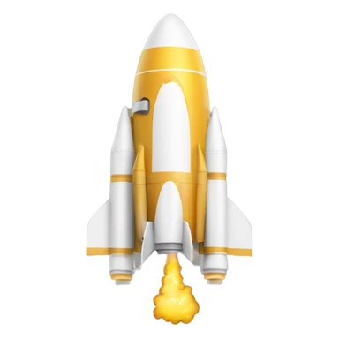 rakete mit Konfetti  sticker