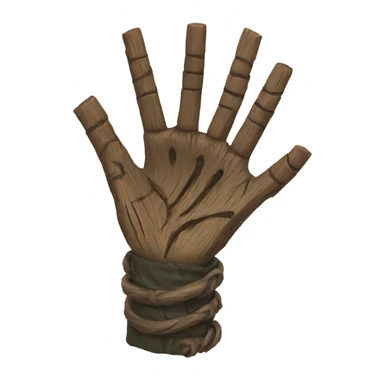 sekiro wood hand sticker